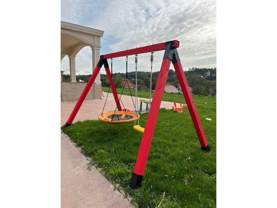 Leagan gradina, complex de leagane copii, rezistent pana la 150kg