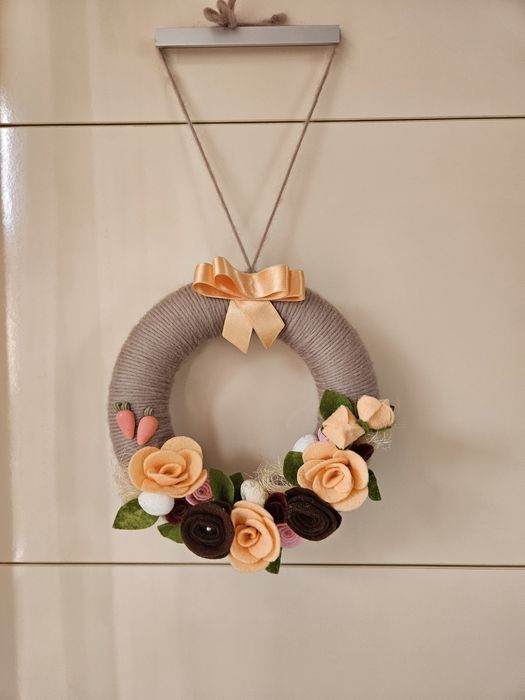 Украса декорация лято Венец за дома за вратата Дизайн за вкъщи цветя