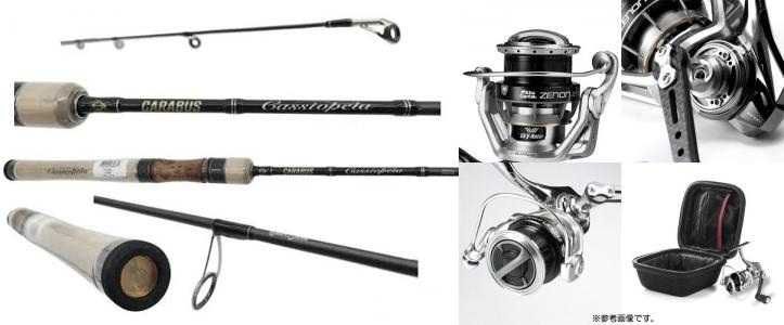 ТОП UL Комплект! Abu Zenon 2000SH + Carabus Cassiopeia 1–7 g.