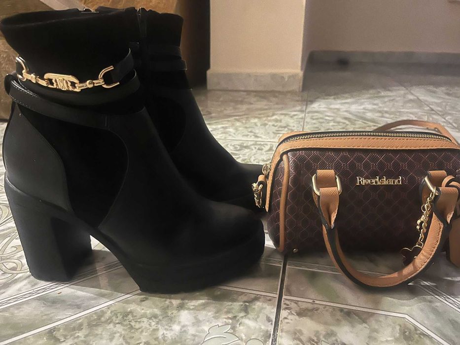 Боти 37номер марка ривелис и чанта