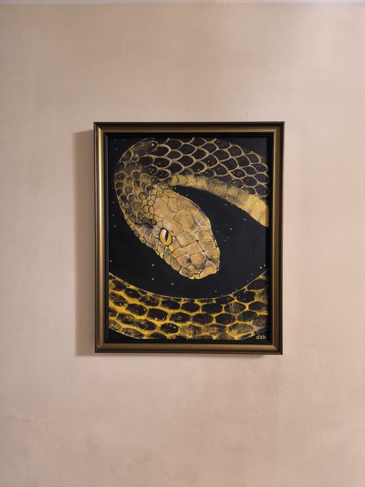 Змея картина продам!
