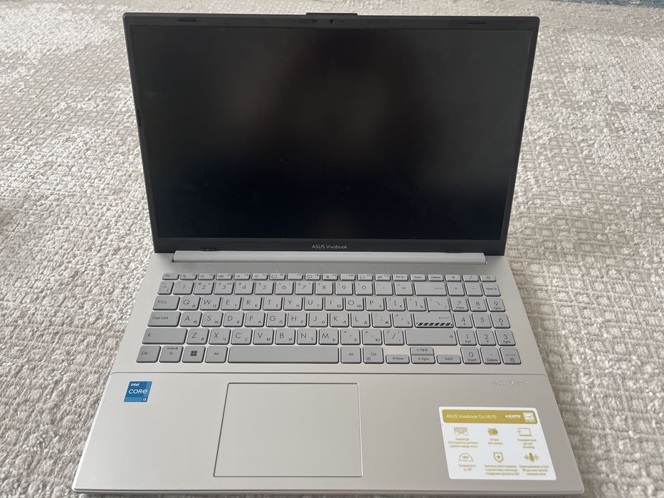 Новый ноутбук. Не использовалась