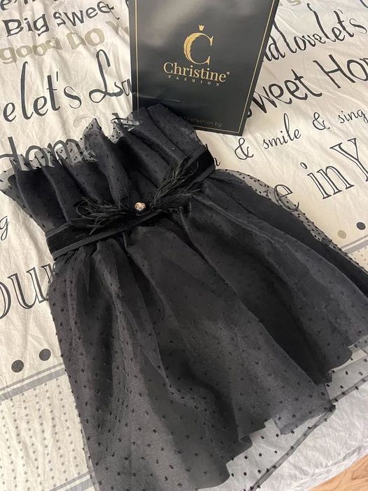 Къса официална рокля  Christin fashion