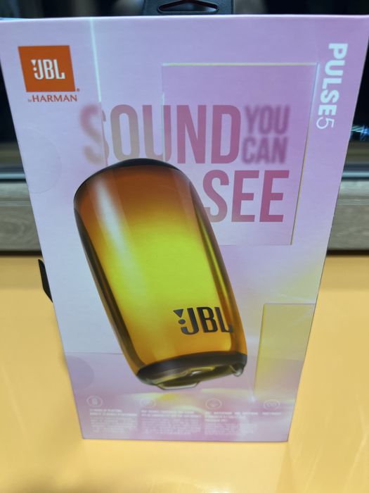Boxa portabila JBL Pulse 5, NOU, Sigilat