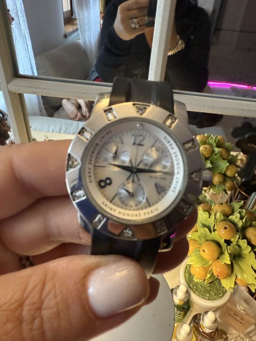 Ceas Saint Honore , elvetian, cu diamante