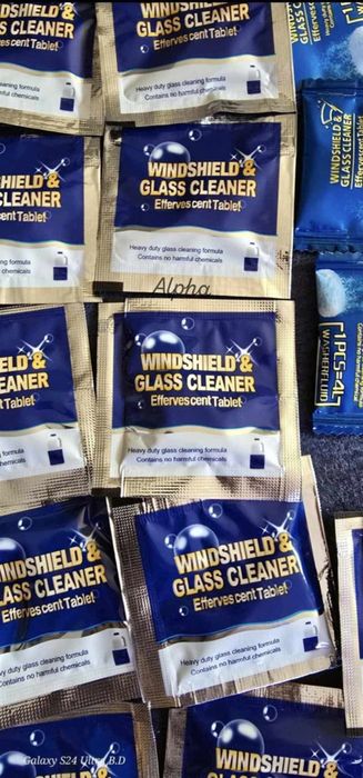 Таблетки за миене на предното стъкло на автомобила - 5бр
