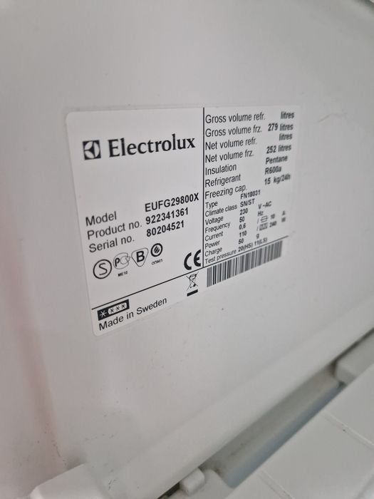 Фризер Electrolux A++ No Frost 280 литра