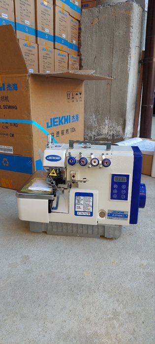 JEKHI rusumli toʻgʻri chok va overlok tikuv mashinalar optom narxlarda