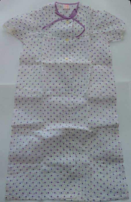 Ретро детска нощница с шорти