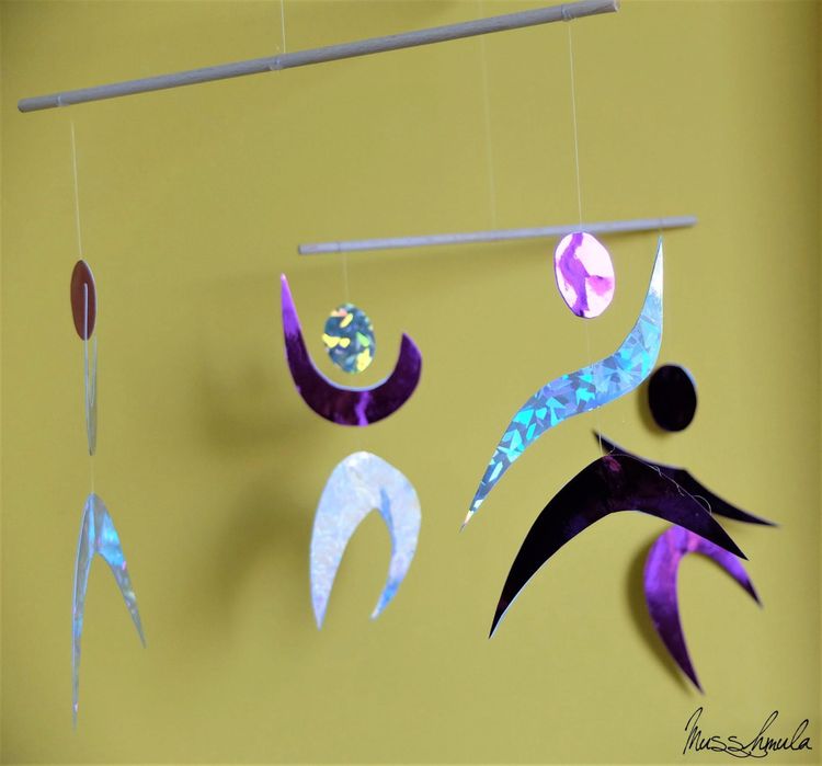 Въртележка за кошара Танцьори Монтесори