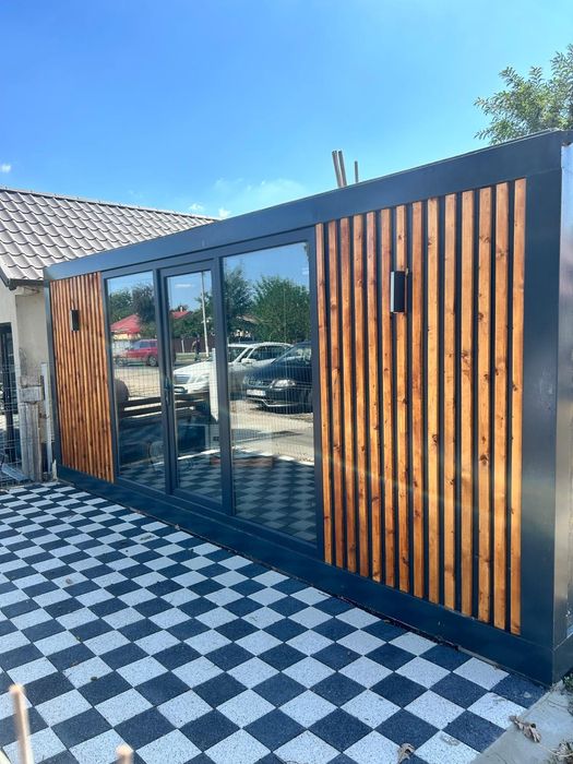 Vand containere tip casă birouri spatii comerciale fast-food