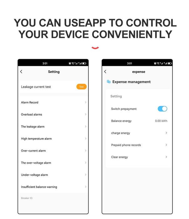 TOMZN TUYA 63A WI-FI монофазен електромер