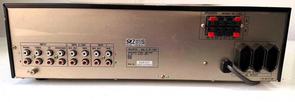 Sony TA A 300 – Amplificator – Stereo – Statie amplificare 135W