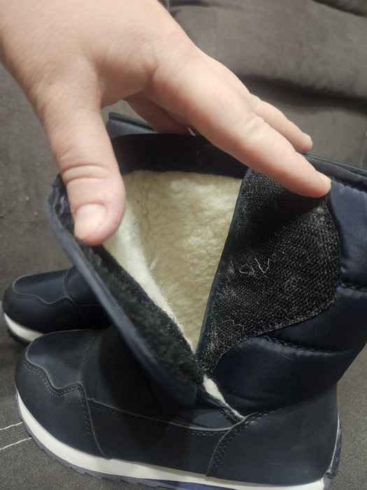 Сапоги детские синие