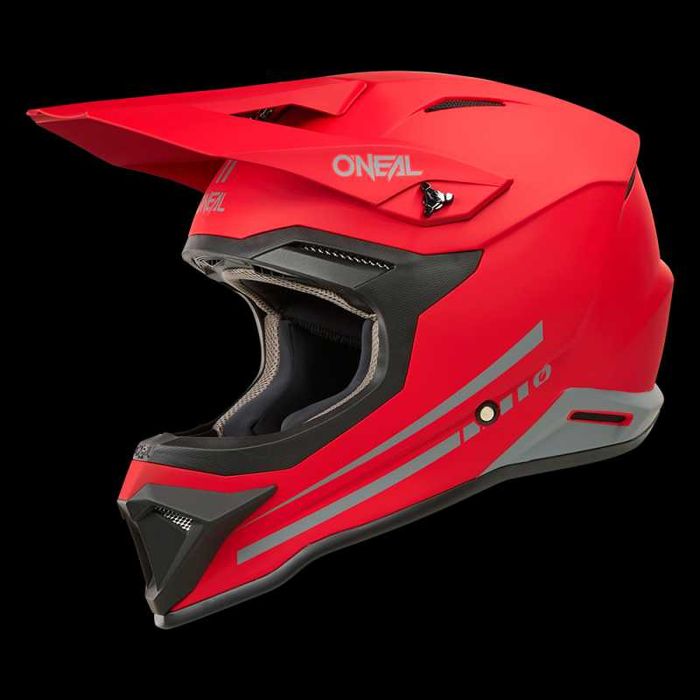 МотоКрос Каска O'NEAL 1SERIES SOLID RED V.25 Размер: L,XL