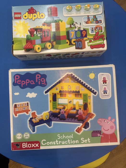 Lego duplo school peppa pig