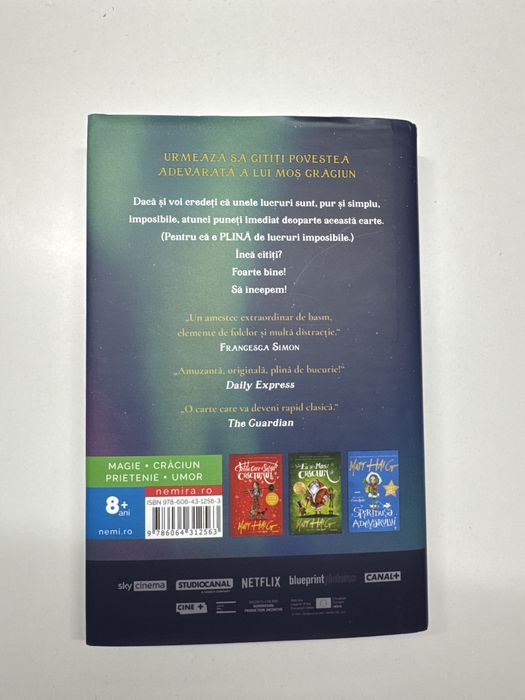 Carte Un Baiat numit Craciun Matt Haig