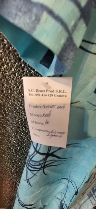 Costum de dama din 2 piese (palton + rochie), marimea 48, nou,nepurtat