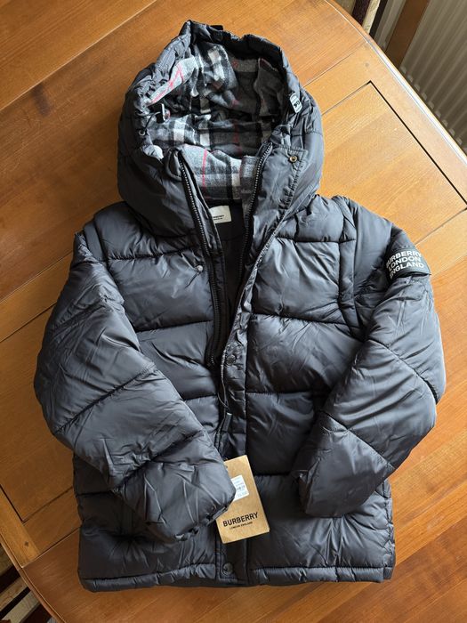 Geaca Burberry Model Carouri Calitate Top cu Puf