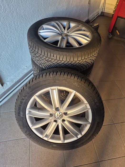vw Tiguan  235 50 18 Continental Noi