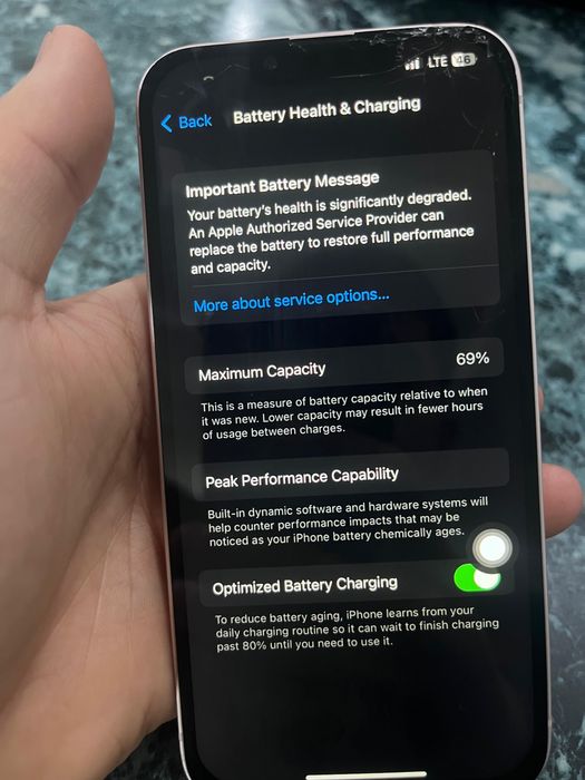 Iphone 13 , 128 gb , 69%