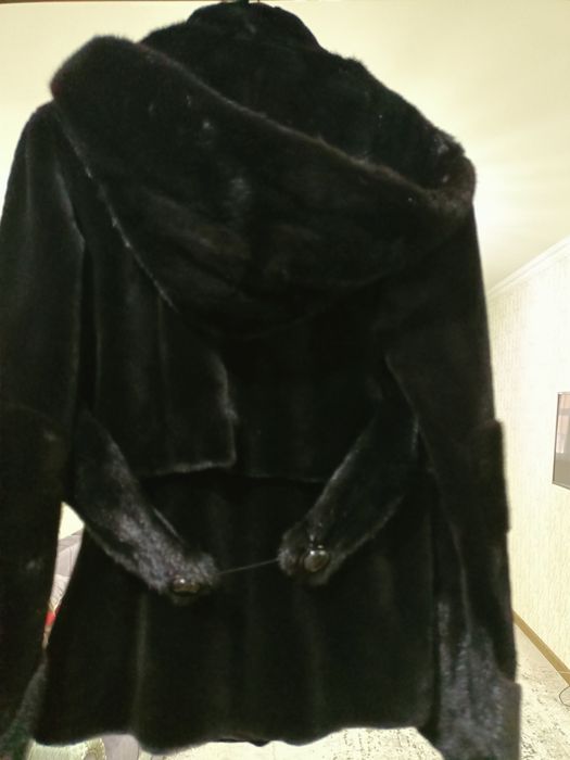 Норковая полу шубка