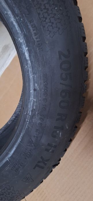 9mm! 1бр 205 60 16 Continental wintercontact ts 870