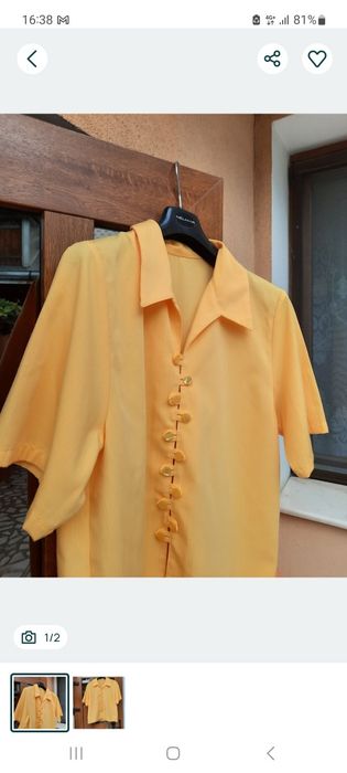 Eleganta bluza Mango mărimea L+Bluza galbena+Bluza roz intens.