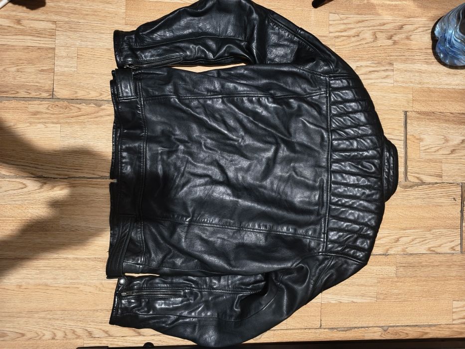 Мотокуртка кожаная Hawk moto