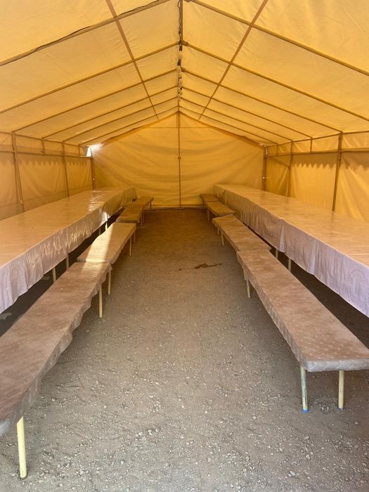 Аренда палаток до 80 человек