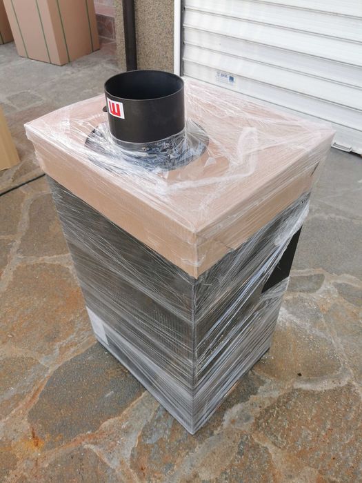 Камина Prity K1 9 kW на твърдо гориво - печка на дърва и въглища