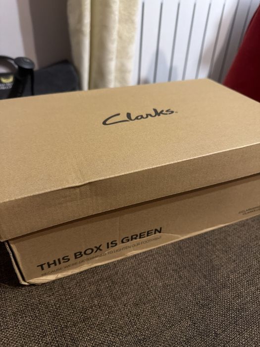 Туфли кожаные CLARKS DERBY