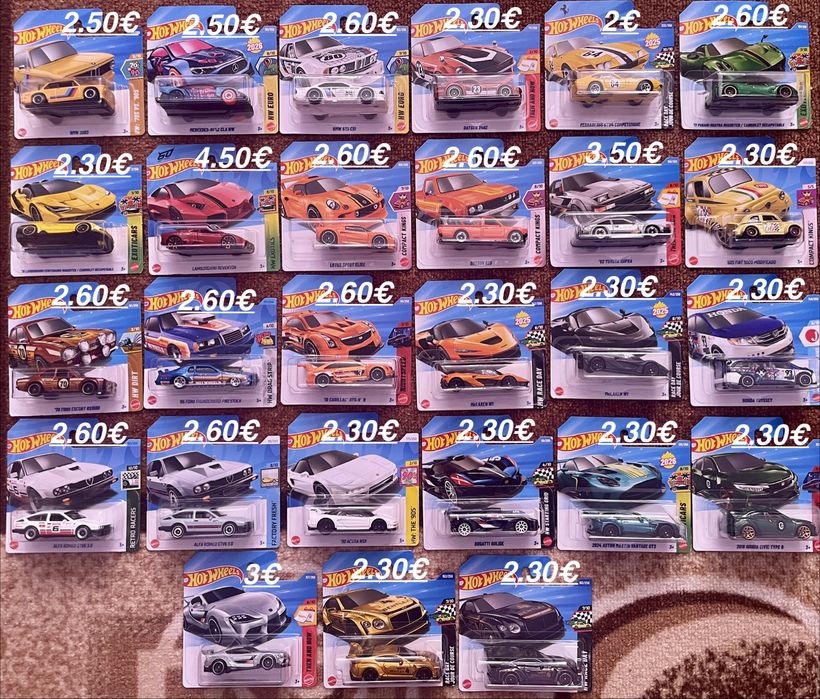 Hot Wheels колилки