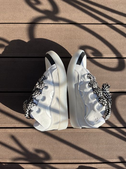 Lanvin Leather Curb Black&White