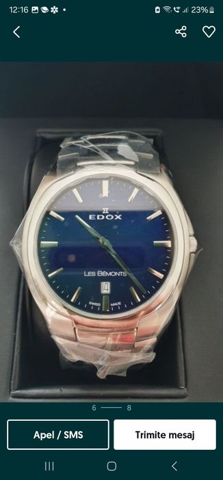 Ceas original EDOX