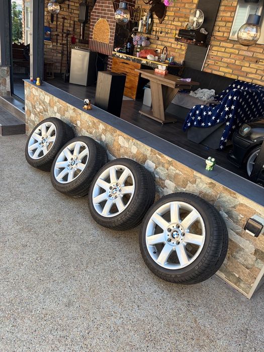 Vand jante bmw 8j cu cauciucuri 225/45r 17