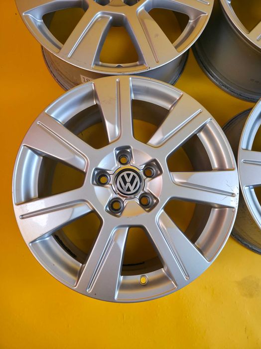 4 Jante Aliaj 5x112 17'' OE VW Golf Passat Touran Sharan Tiguan Caddy