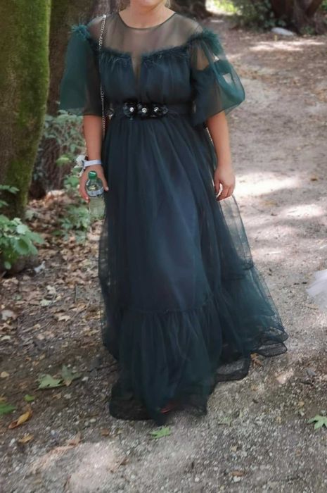 дълга дамска рокля