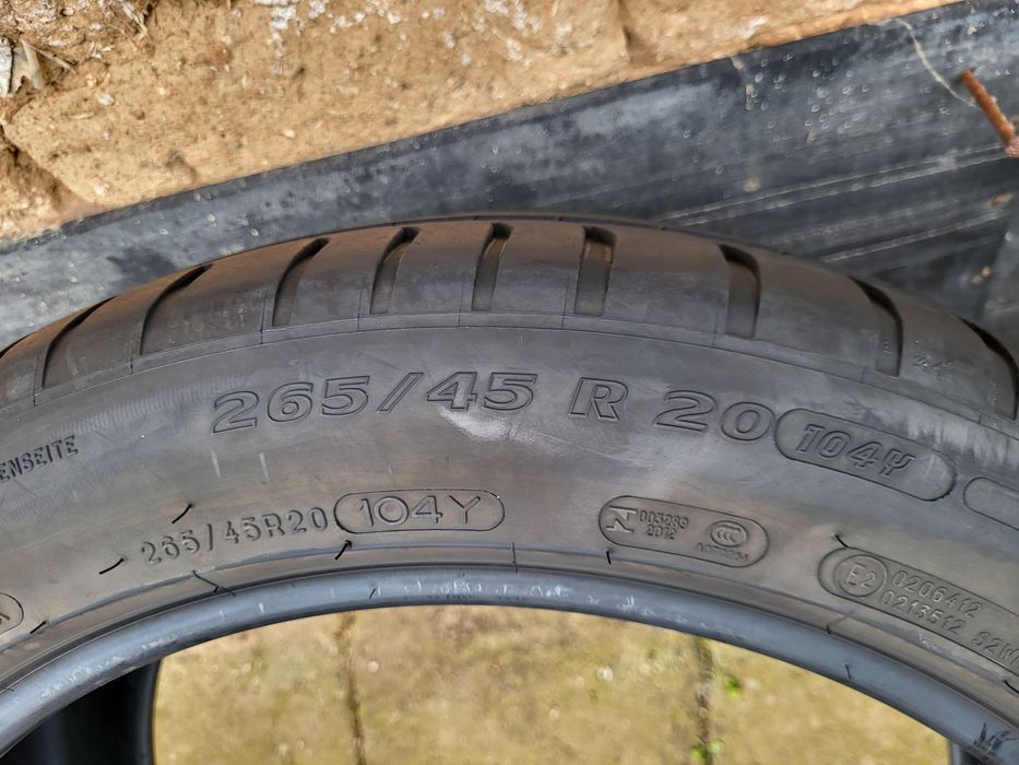 4бр 265/45/20 и 295/40/20 мишелин много запазени 2022г