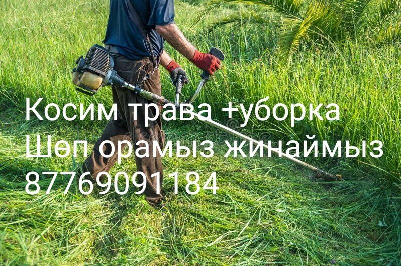 Косим трава чисто.быстро.окуратно