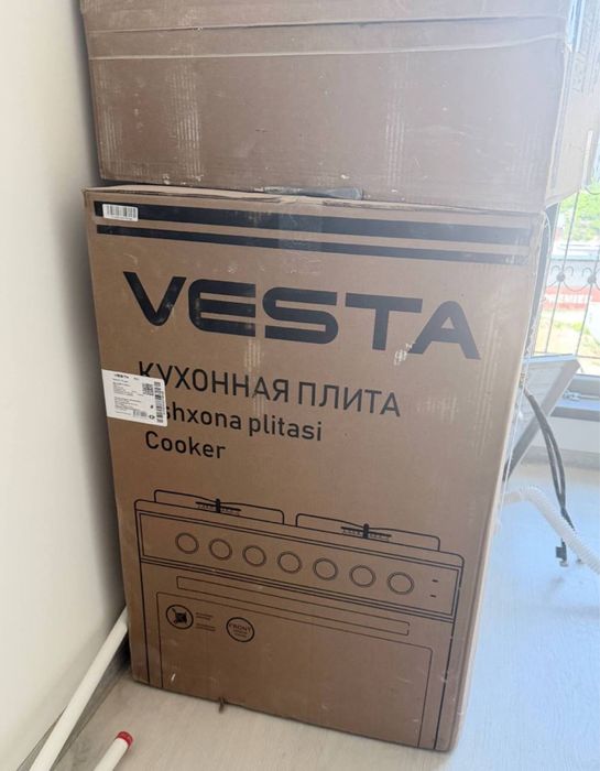 Газ плита + вытяжка недорого! Арзон нархда