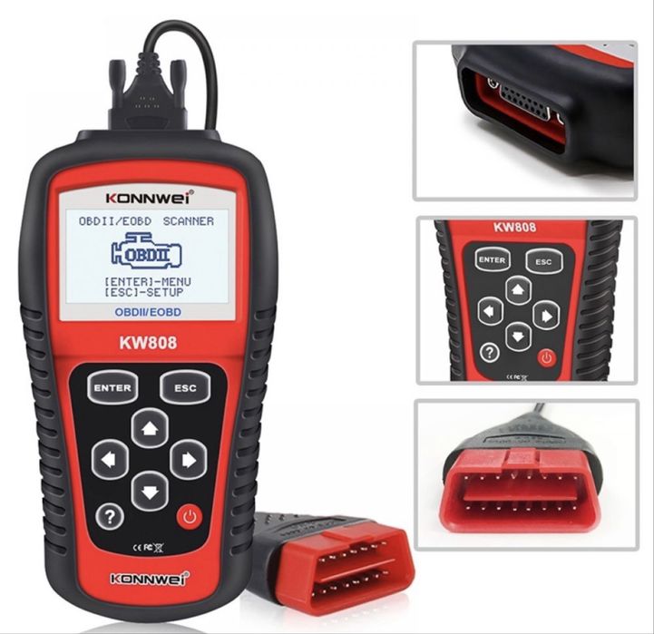 Aparat de diagnoza  multimetru Tester auto profesional KONNWEI KW808