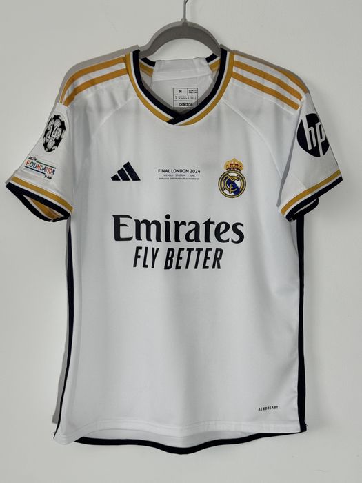Tricou fotbal Real Madrid 23/24 Home Bellingham Carvajal Kroos