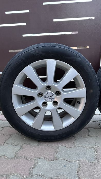 Vand set 4 jante + anvelope vara Nokian, roti R16 VW Golf 5, 5x112