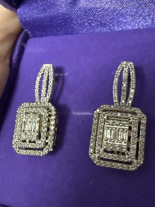Бриллиантовые серьги