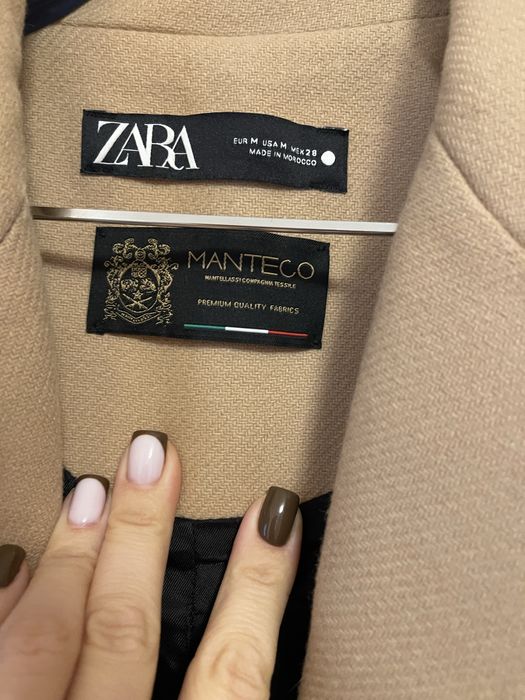 Zara limited edition вълнено палто