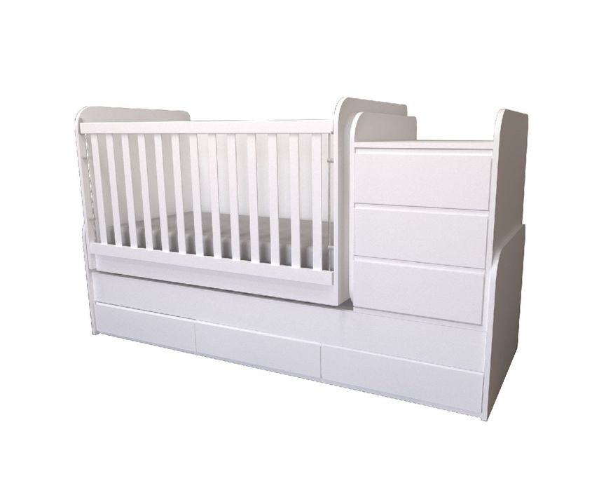 Креват със скрин за повиване