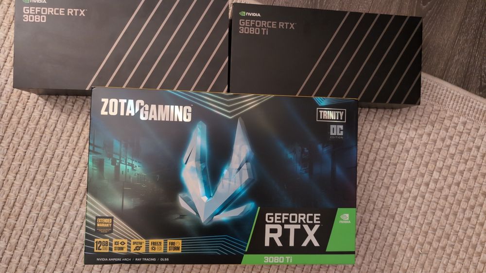RTX 3080 TI Founders Edition, RTX 3080TI Zotac Amp Holo