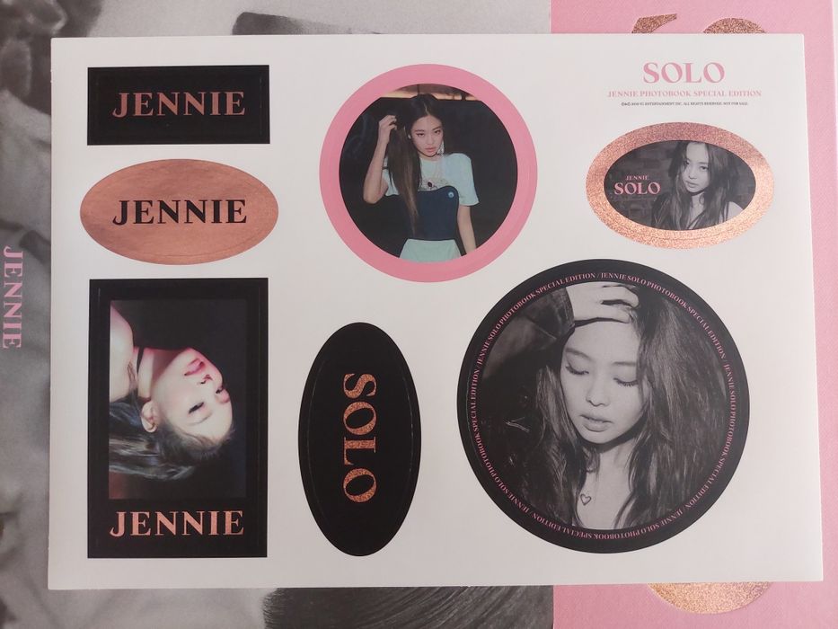 Kpop Blackpink Jennie Solo Special edition
