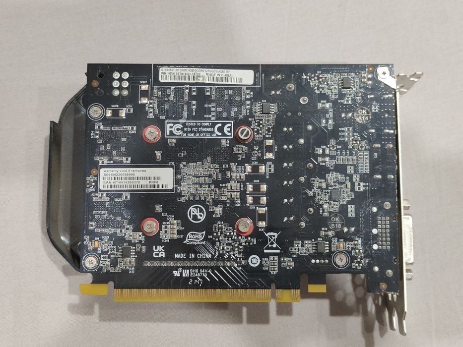 Palit GTX 1050Ti 4Gb StormX